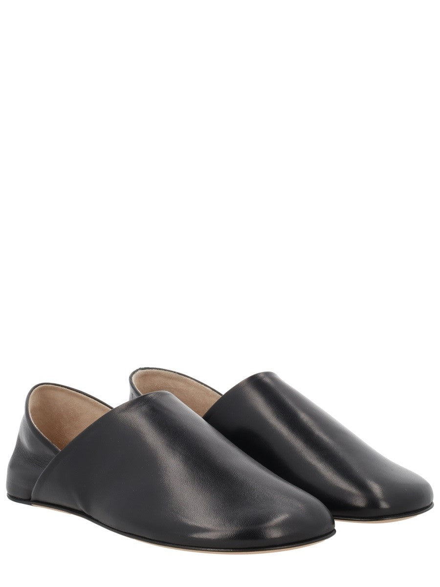 JW Anderson Women's Leather Slipper Shoe Black