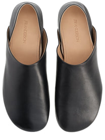 JW Anderson Men's Leather Slipper Shoe Black