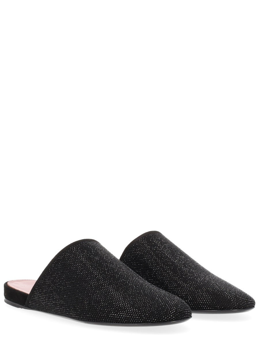 Premiata Women's Leather Slipper Black