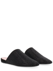 Premiata Women's Leather Slipper Black