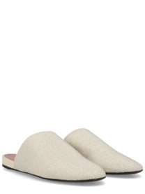 Premiata Women's Leather Slipper Beige