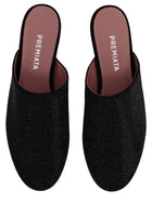 Premiata Women's Leather Slipper Black, view 5
