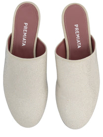 Premiata Women's Leather Slipper Beige