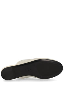 Premiata Women's Leather Slipper Beige