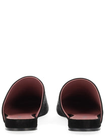 Premiata Women's Leather Slipper Black