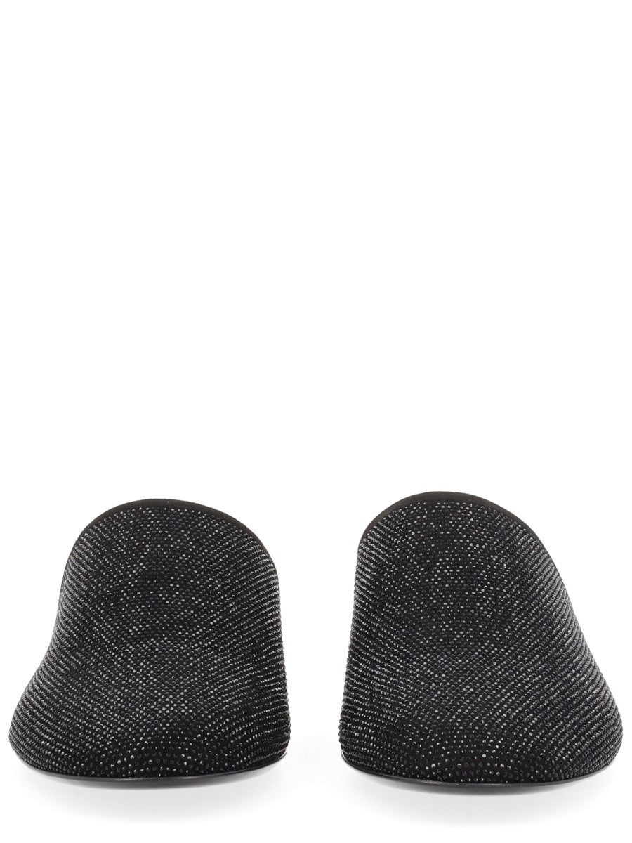 Premiata Women's Leather Slipper Black