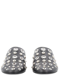 Premiata Women's Leather Slipper Black