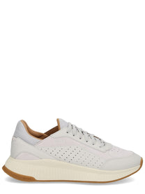 BOSS Men's Leather Sneaker Grey