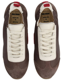 Uma Wang Men's Leather Sneaker Brown