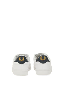 Fred Perry Men's Leather Sneaker White