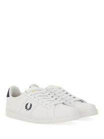 Fred Perry Men's Leather Sneaker White