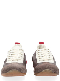 Uma Wang Women's Leather Sneaker Brown Uma Wang