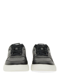 Boss Men's Leather Sneaker Black