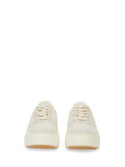 Hogan Women's Leather Sneaker White, view 5