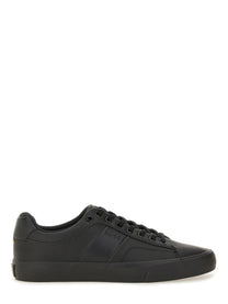 BOSS Men's Leather Sneaker Black