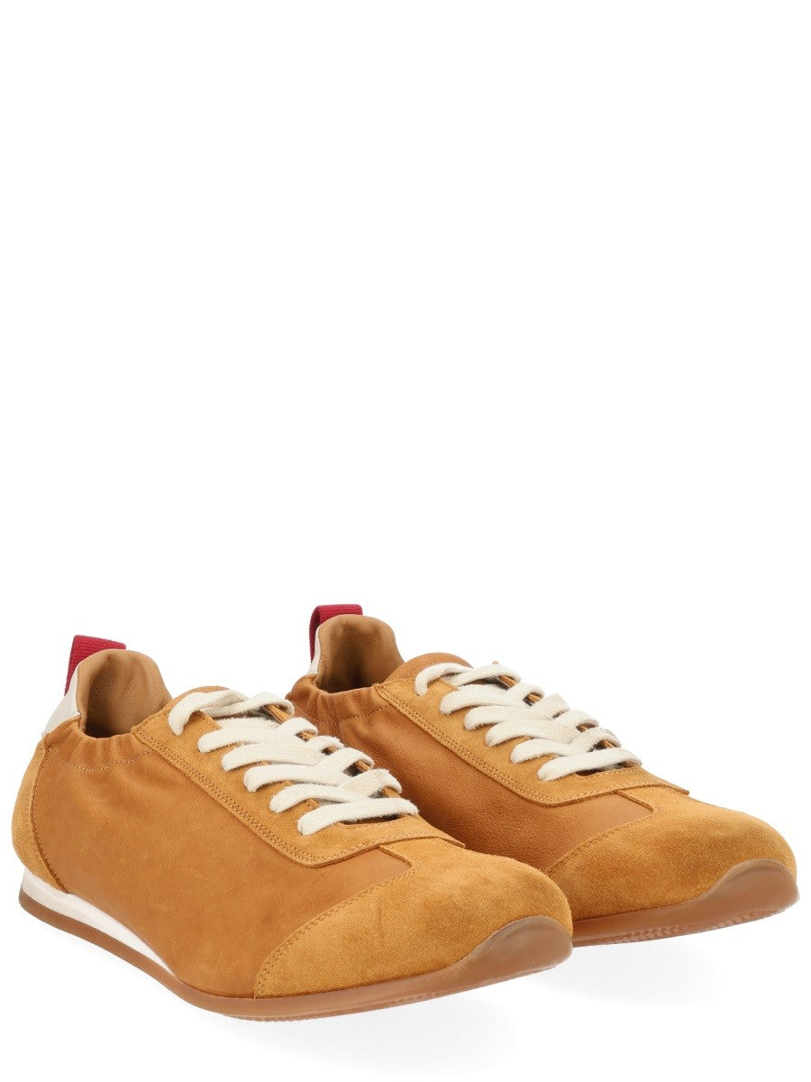 Uma Wang Men's Leather Sneaker Beige Uma Wang