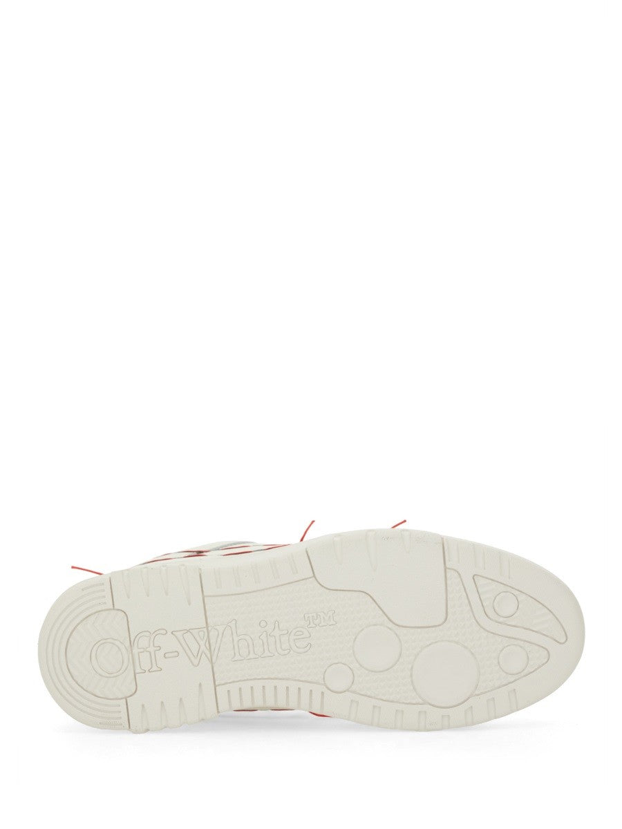 Off-White Men's Leather Sneaker White