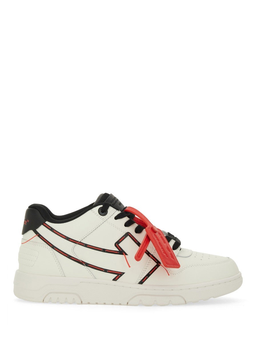 Off-White Men's Leather Sneaker White