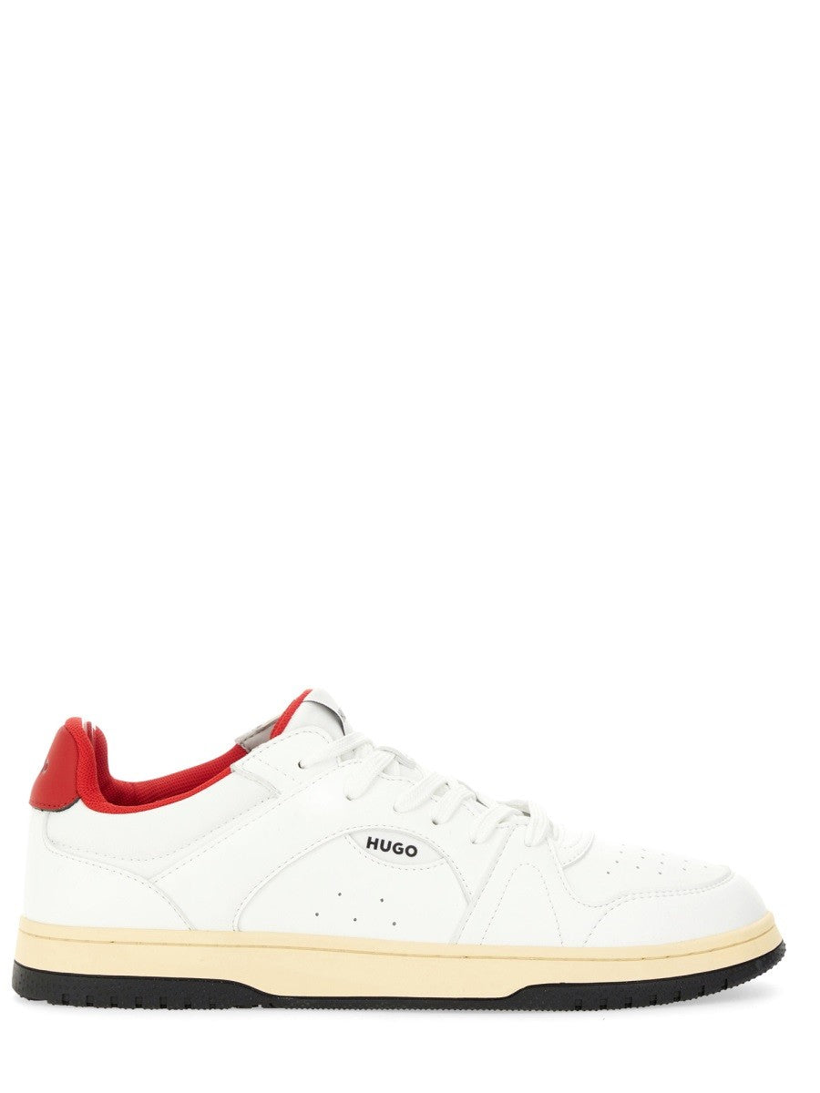 Hugo Men's Leather Sneaker White Hugo