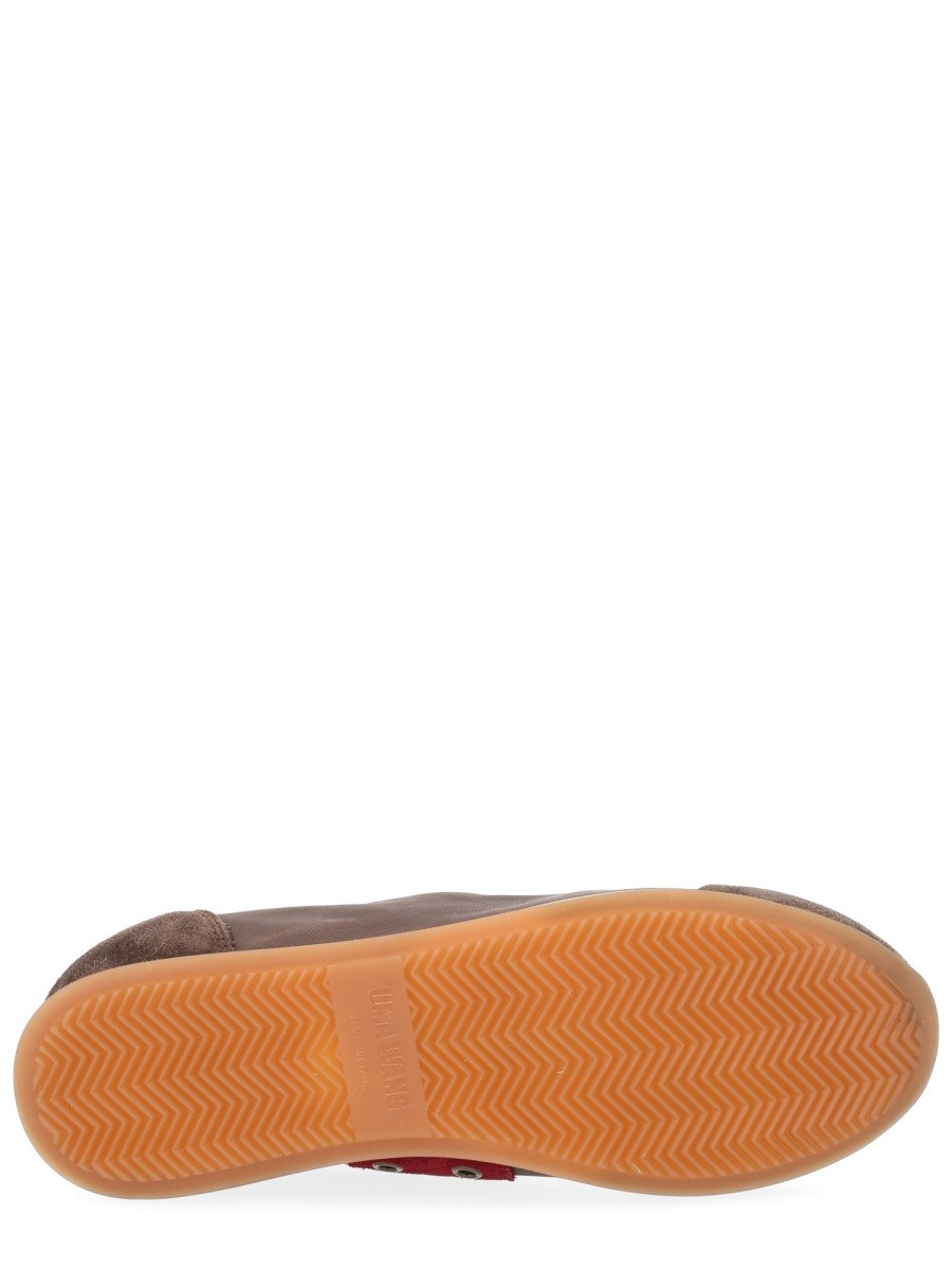 Uma Wang Women's Leather Sneaker Brown Uma Wang