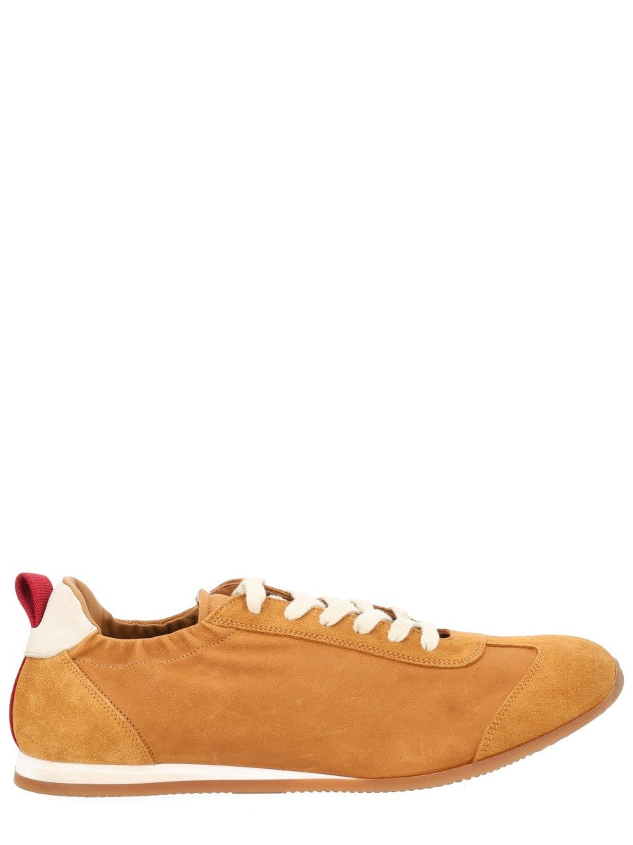 Uma Wang Men's Leather Sneaker Brown