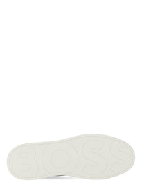 Boss Men's Leather Sneaker Black