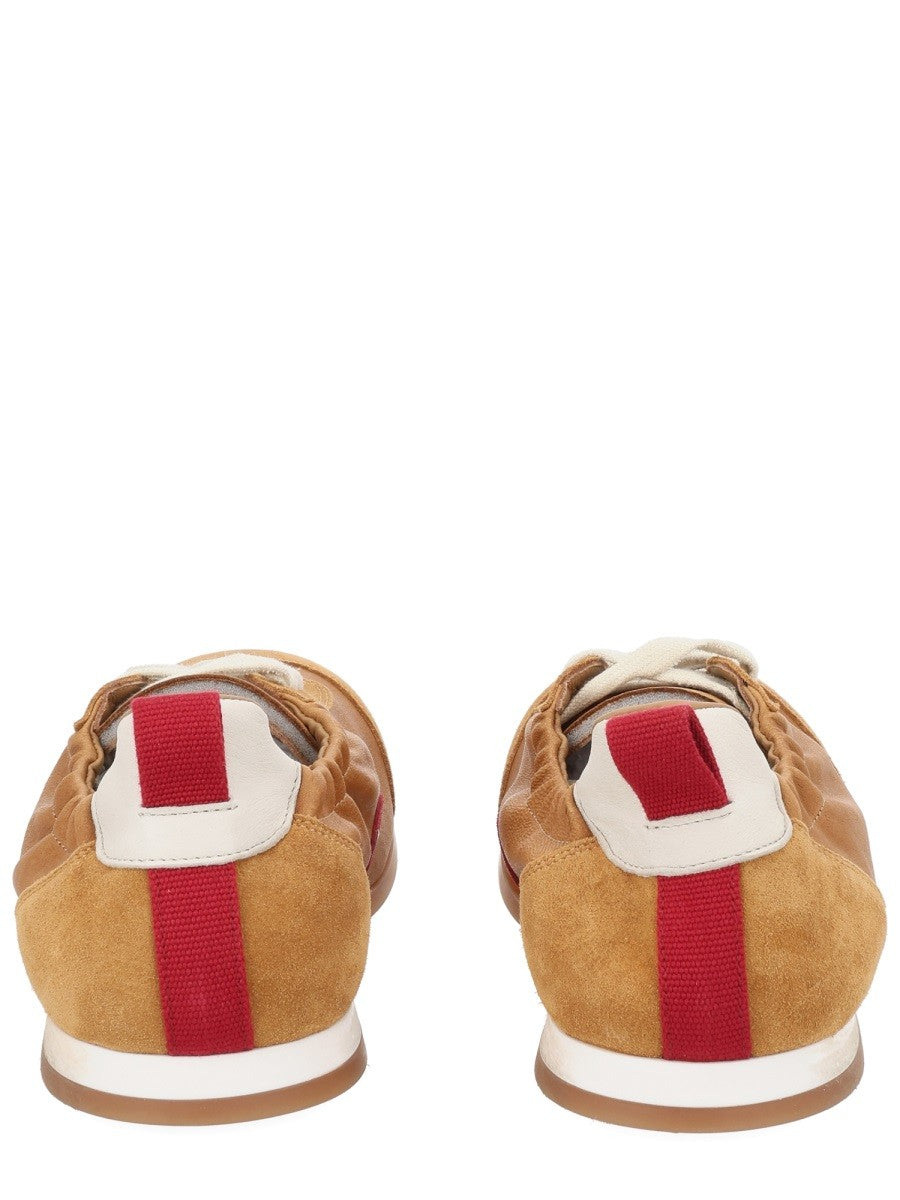 Uma Wang Men's Leather Sneaker Beige Uma Wang