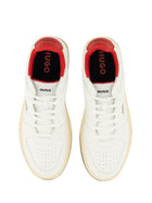 HUGO BOSS Men's Leather Sneaker White, view 2