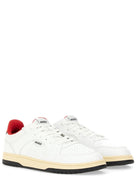 HUGO BOSS Men's Leather Sneaker White, view 3