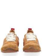 Uma Wang Women's Leather Sneaker Brown, view 3