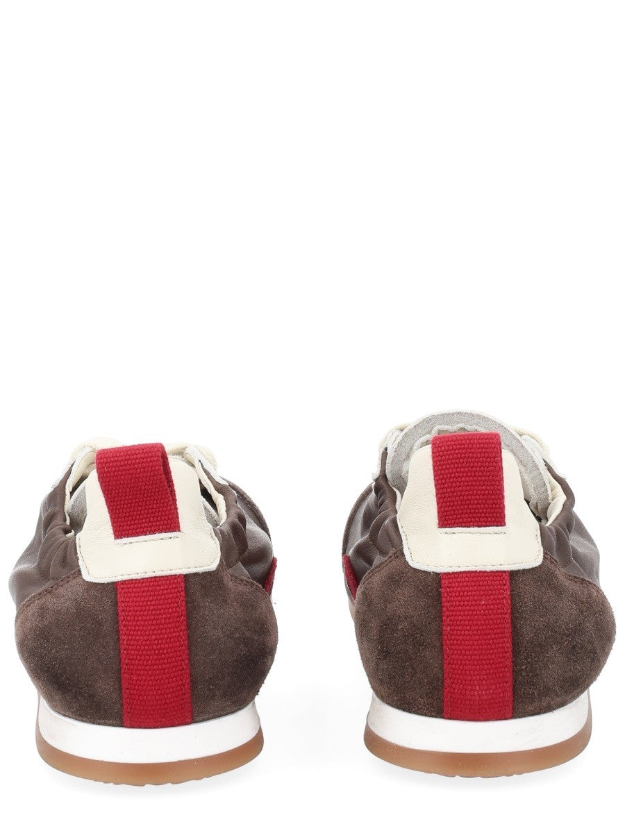 Uma Wang Women's Leather Sneaker Brown Uma Wang