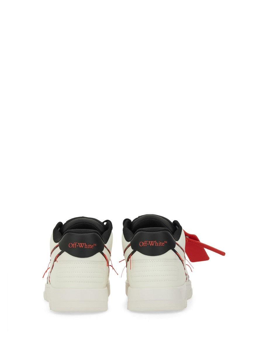 Off-White Men's Leather Sneaker White