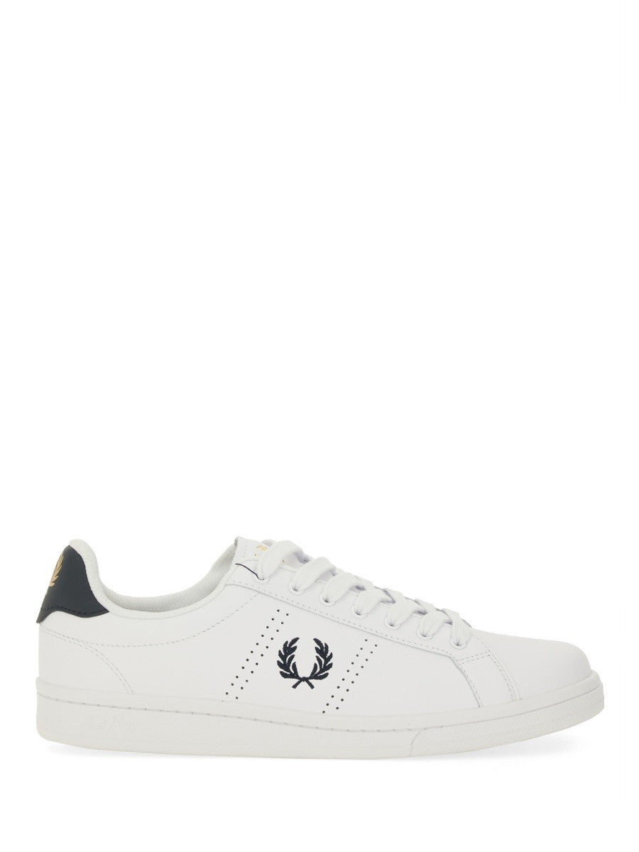 Fred Perry Men's Leather Sneaker White