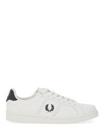 Fred Perry Men's Leather Sneaker White