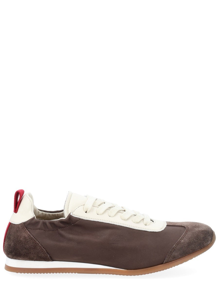 Uma Wang Women's Leather Sneaker Brown
