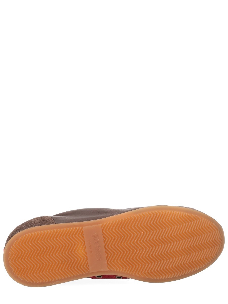 Uma Wang Men's Leather Sneaker Brown Uma Wang