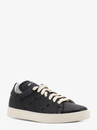 Kiton Men's Leather Sneakers Black, view 2