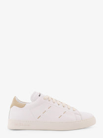 Kiton Men's Leather Sneakers White