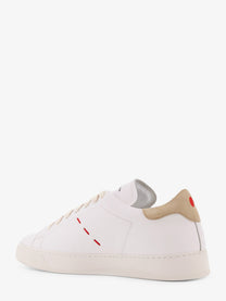 Kiton Men's Leather Sneakers White