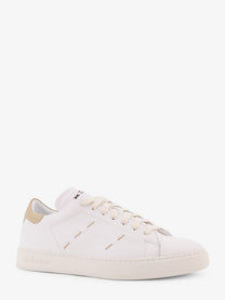 Kiton Men's Leather Sneakers White
