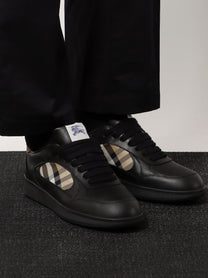 Burberry Men's Leather Sneakers Black