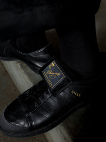 Adidas X Willy Chavarria Men's Leather Sneakers Black