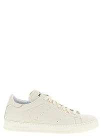 Kiton Leather Sneakers White