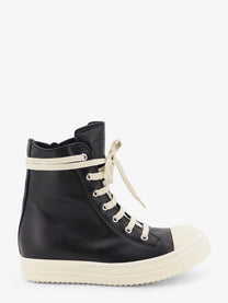 Rick Owens Women's Leather Sneakers Black