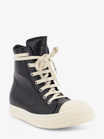 Rick Owens Women's Leather Sneakers Black