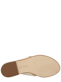 Aeyde Women's Leather Thong Sandal White