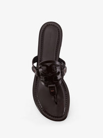 Tory Burch Women's Leather Thong Sandals Brown