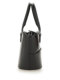 self-portrait Women's Leather Tote Bag Black