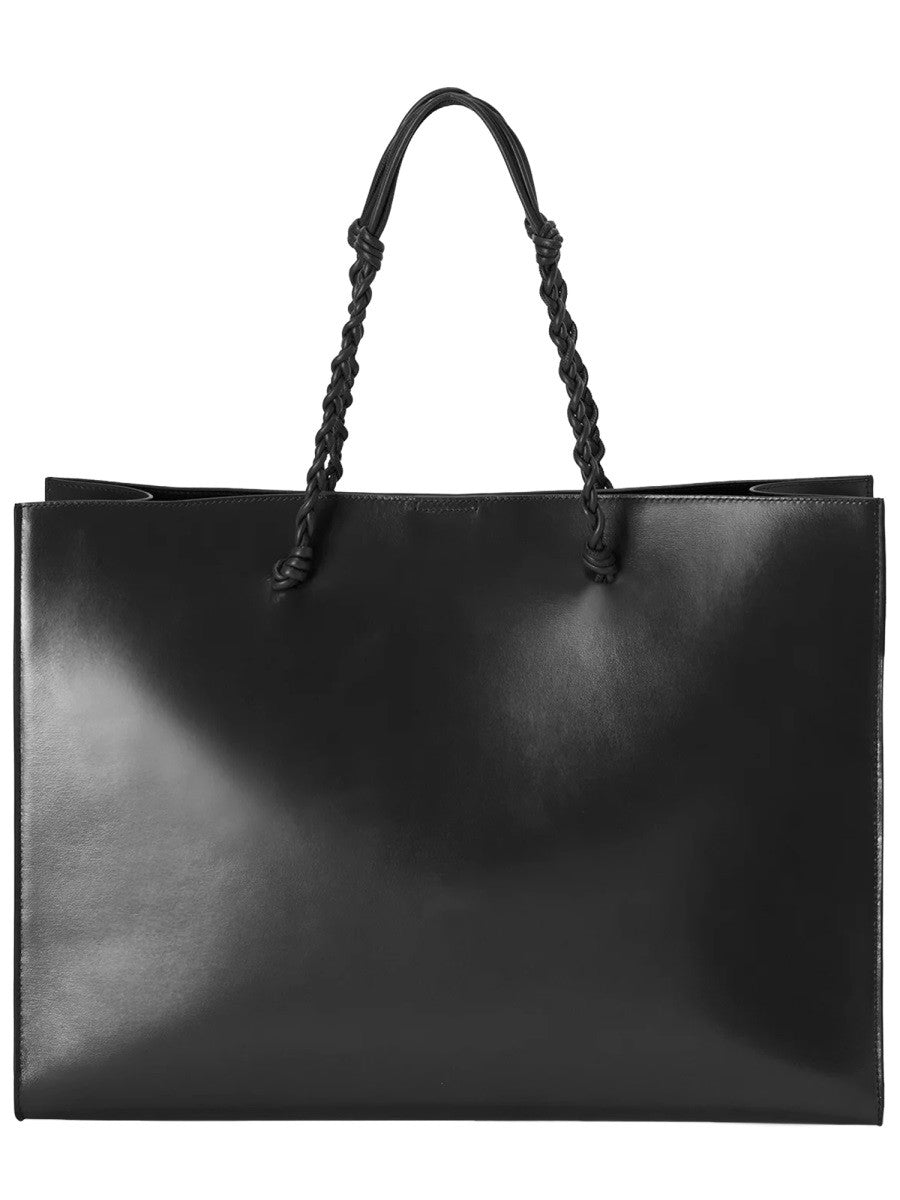 Jil Sander Women's Leather Tote Bag Black