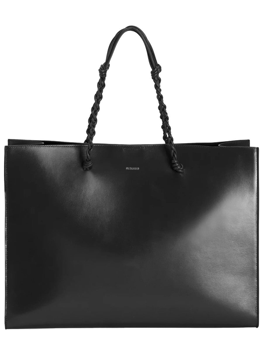 Jil Sander Women's Leather Tote Bag Black